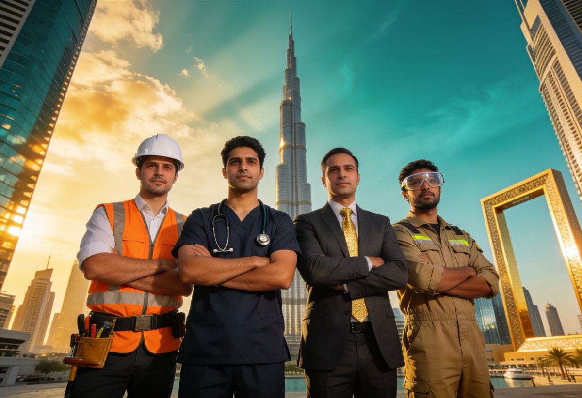 Skilled workforce professionals in the GCC — construction, healthcare and hospitality